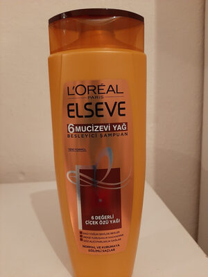 L'Oréal Paris L'Oreal Paris Elseve 6 Mucizevi Yağ Besleyici Şampuan