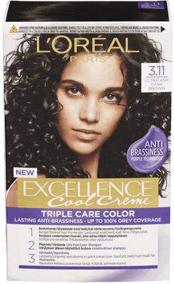 L'Oréal Excellence Creme Ultra 3.11 Ash Dark Brown
