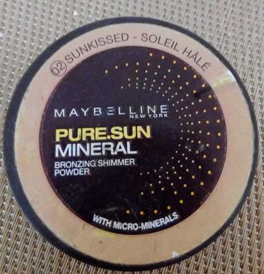 Maybelline Pure Sun Mineral Bronze Shimmer Powder 02 Soleil Hâlé