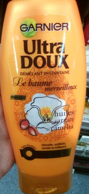 Garnier Ultra Doux Démêlant instantané Le Baume merveilleux Huiles d'argan et camélia