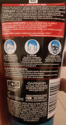 Garnier Pure Active 3 in 1 carbone