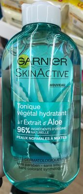 Garnier SkinActive Tonique végétal hydratant à l'extrait d'aloe