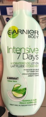 Garnier Body Intensive 7 Days Lait Fluide Hydratant L-Bifidus + Aloe Vera