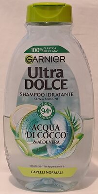 Garnier Shampoo idratante Acqua di cocco Ultra dolce