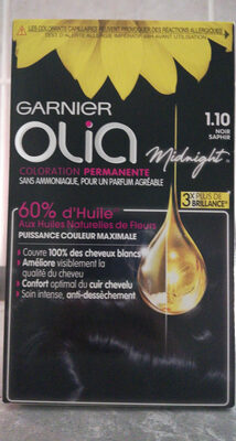 Garnier Olia Coloration Permanente Midnight Noir Saphir