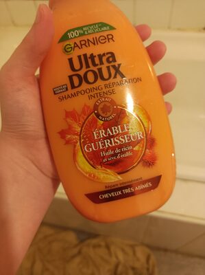 Garnier ultra doux shampooing réparation intense érable guérisseur