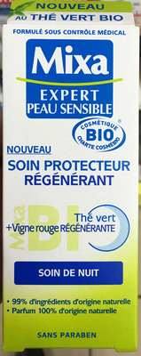 Mixa Soin protecteur regénérant Thé vert + Vigne rouge régénérante