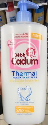 Bébé Cadum Thermal Peaux Sensibles Gel lavant hydratant