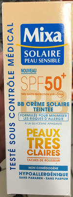Mixa BB Crème Solaire Teinté SPF 50+