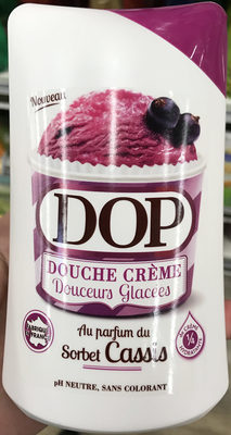 Dop Douche Crème Douceurs Glacées au parfum du Sorbet Cassis