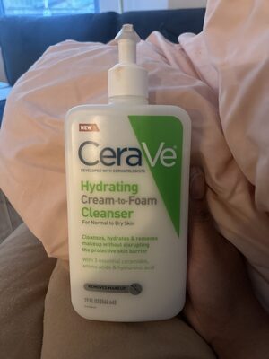 CeraVe Hyrdrating Cream To Foam Cleanser