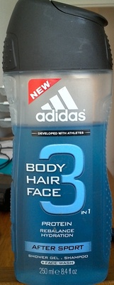 Adidas Body hair face - After sport
