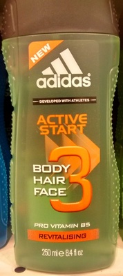 Adidas Active Start Body hair face revitalising