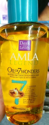 Dark and Lovely AMLA Legend Oil of 7 Wonders Rejuvenating Oil