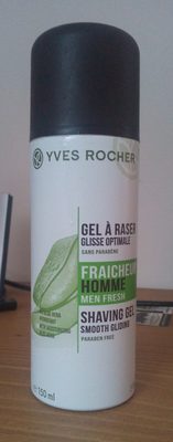 Yves Rocher Gel à raser glisse optimale fraîcheur homme
