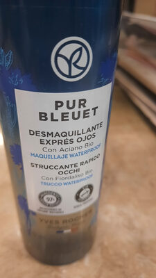 yves Rocher por bleuet desmaquillante exprés ojos