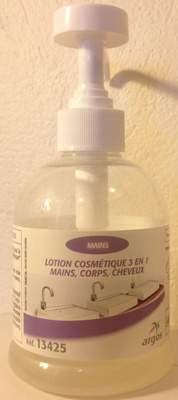 Argos Lotion cosmétique 3 en 1 mains, corps, cheveux