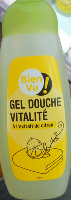 Bien vu! Gel douche vitalité à l'extrait de citron