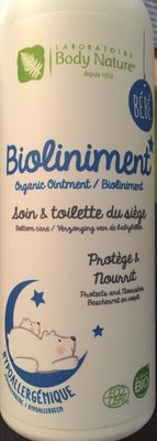 Body Nature Bioliniment soin et toilette du siège