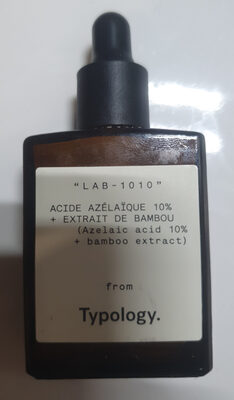 Typology Acide azélaïque 10% + Extrait de bambou