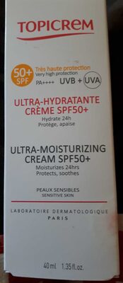 Mayoly Ultra-hydratante crème SPF 50+