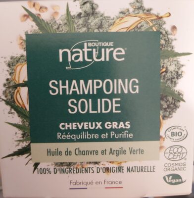 Boutique Nature Shampoing Solide - Cheveux Gras