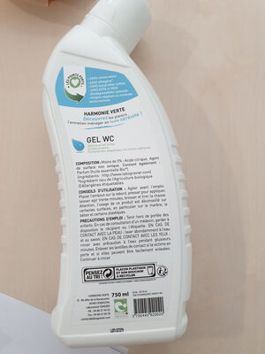 gel WC harmonie verte