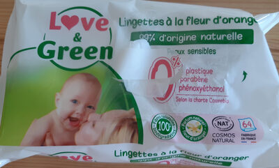 Love & Green lingette a la fleur d oranger