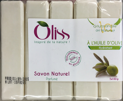 Oliss Savon naturel parfumé à l'huile d'olive