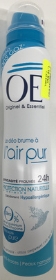 Oe Le déo brume à l'air pur