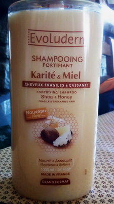 Evoluderm Shampooing fortifiant Karité & Miel