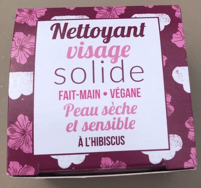 Lamazuna Nettoyant visage solide à l'hibiscus