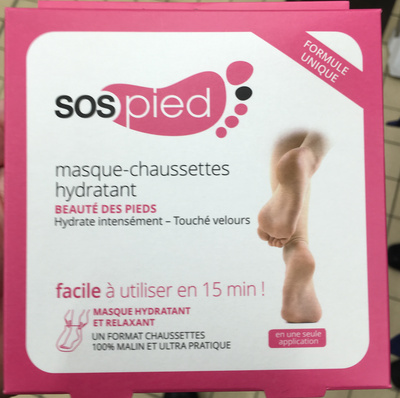 SOS Pied Masque-chaussettes hydratant