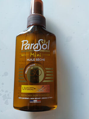 Parasol huile sèche