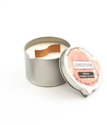 Zenzitude Bougie de massage pomme d'amour