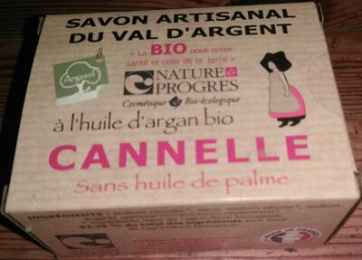 Argasol Savon artisanal du Val d'Argent à l'huile d'argan bio - Cannelle