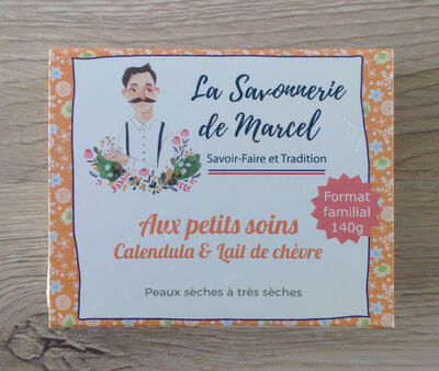 La savonnerie de Marcel Savon aux petits soins - Calendula & Lait de chèvre