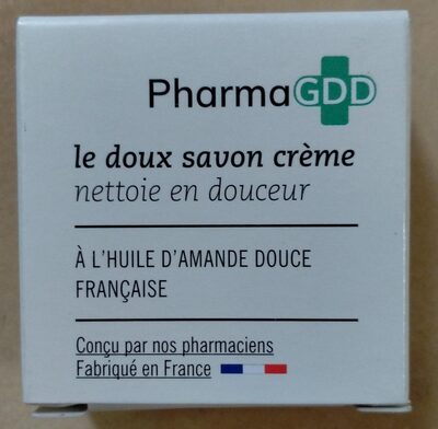 PharmaGDD savon crème à l'huile d'amande douce