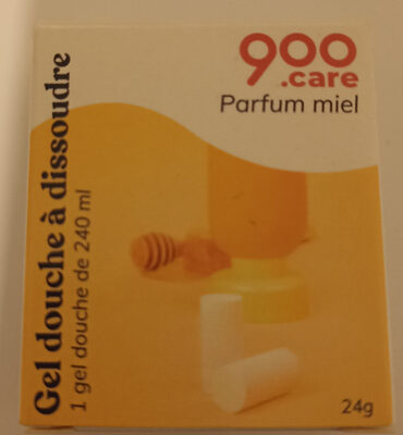 900 .care gel douche a dissoudre