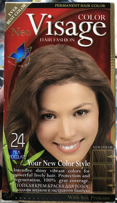 Solido Cosmetics Permanent Hair Color Milk Chocolate (24)