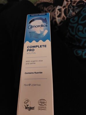 Nordics Bio Vegan Zahnpasta mit Fluorid