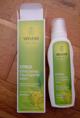 Weleda Citrus — Erfrischende Feuchtigkeitslotion