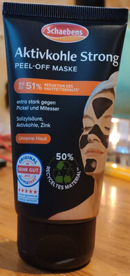 Schaebens Aktivkohle Strong peel-off maske