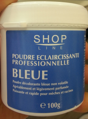 Shop Line Poudre éclaircissante professionnelle bleue