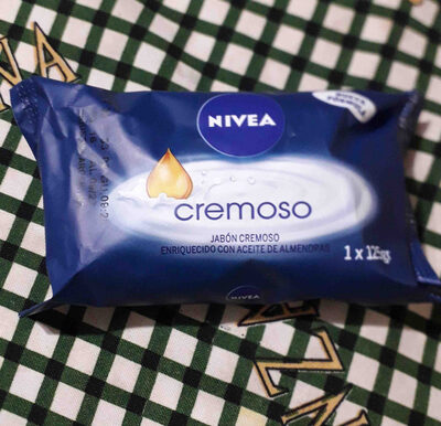 Nivea jabon cremoso enriquecido con aceite de almendras