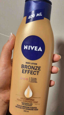 nivea bronze efect