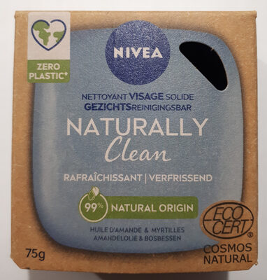 Nivea Nettoyant visage solide - Naturally Clean