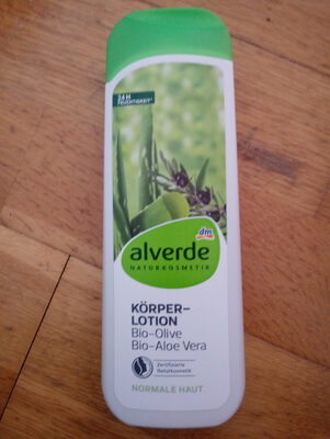 alverde Naturkosmetik Körper-Lotion Bio-Olive Bio-Aloe Vera