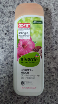 Alverde Körpermilch - Kakaobutter & Hibiskus