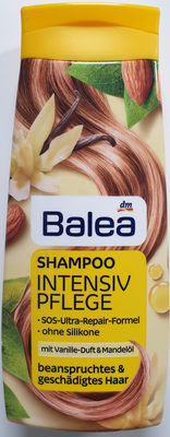 Balea Shampoo Intensiv Pflege mit Vanille-Duft und Mandelöl